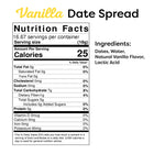 Vanilla Date Spread